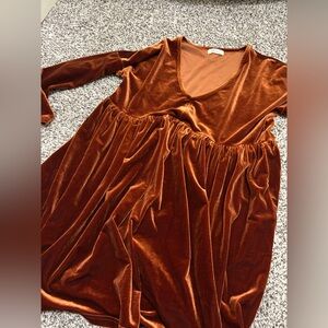 Burnt Orange Dres